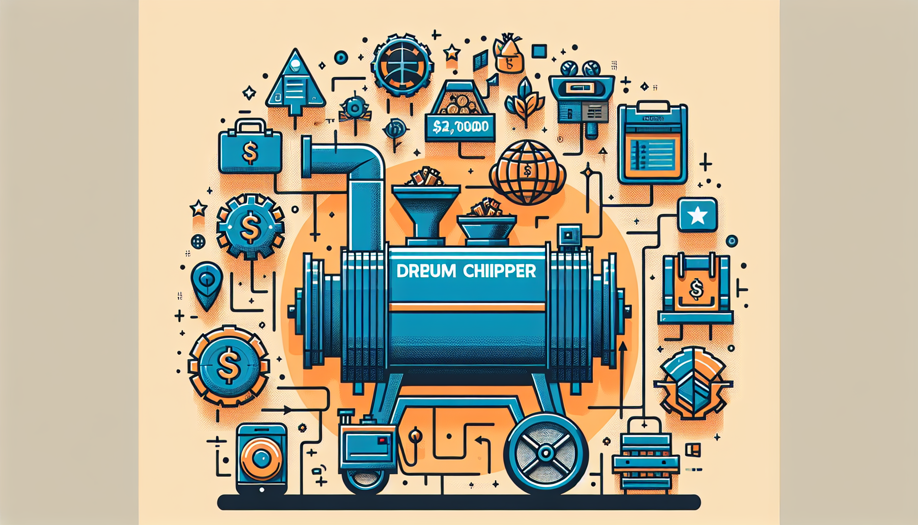 Best price for drum chipper in ASEAN market