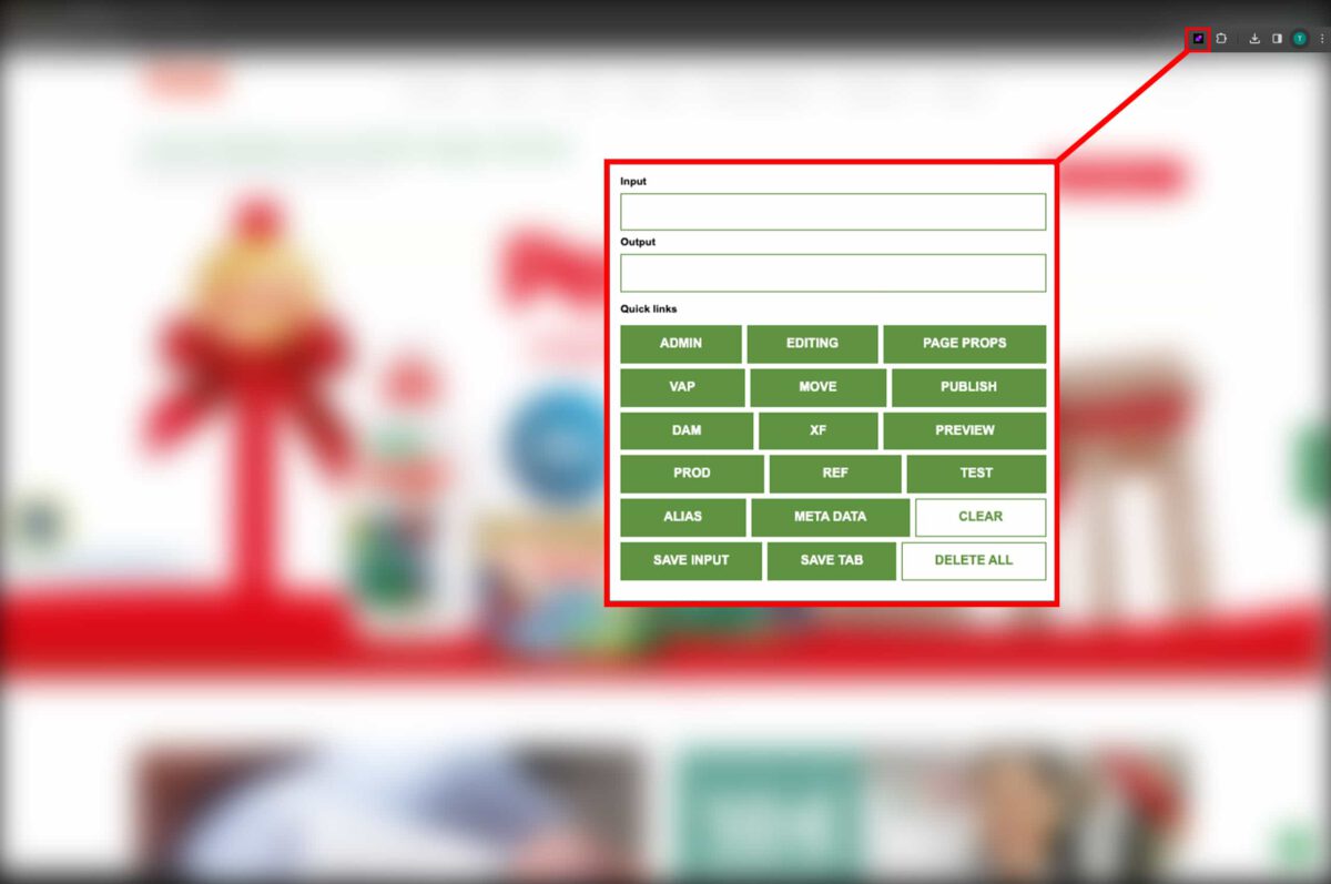 consumer goods homepage banner